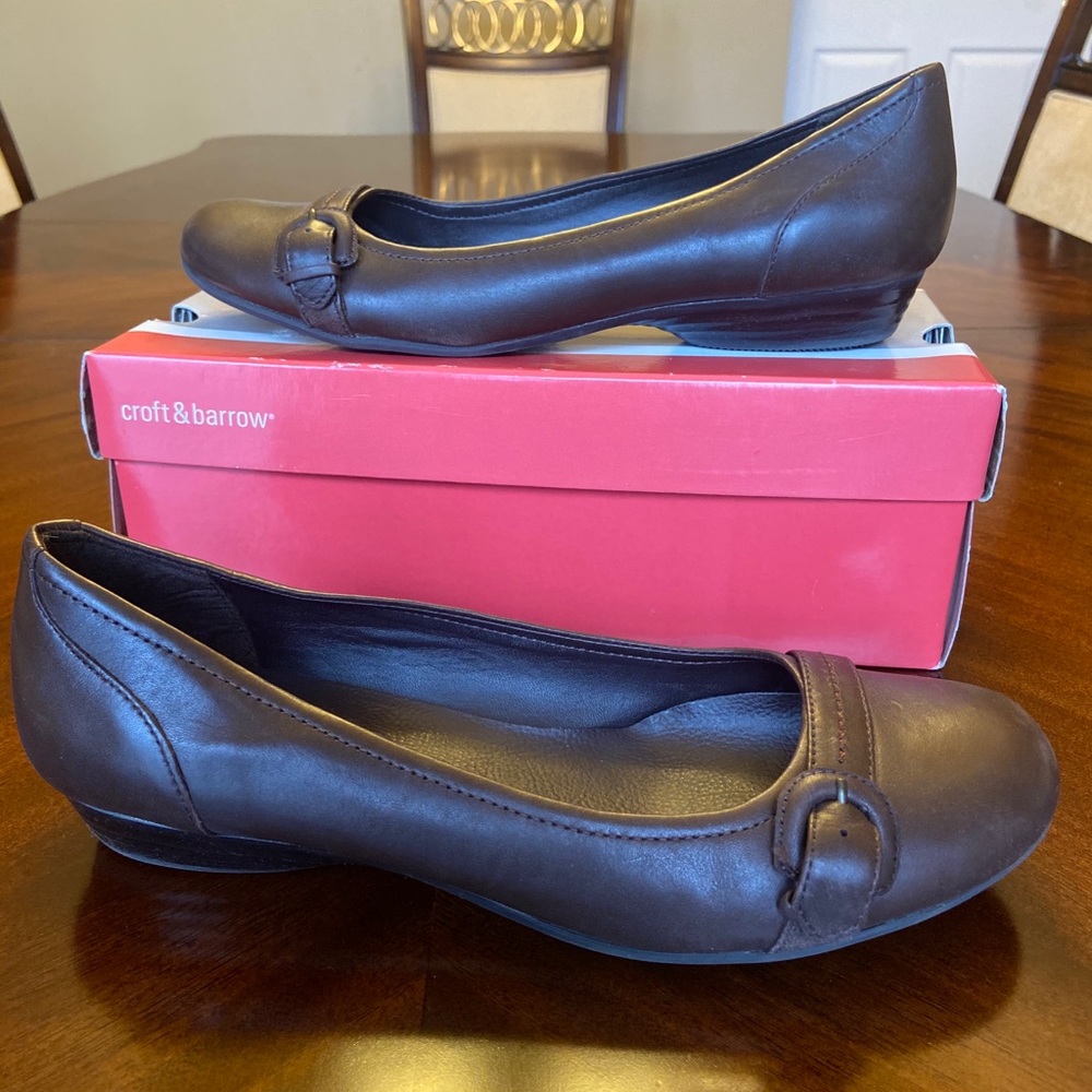 Croft & Barrow Kerri Brown Loafers